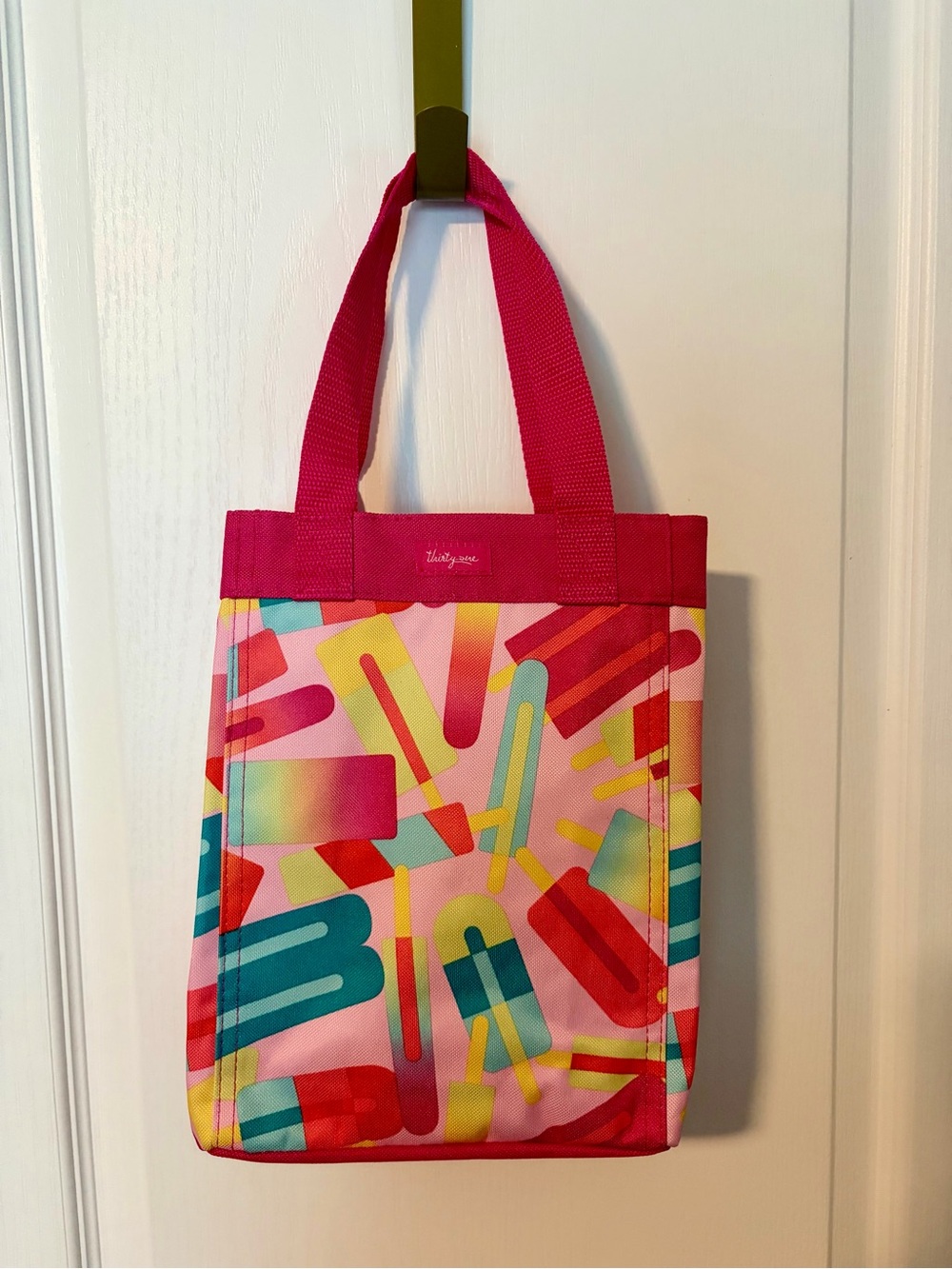 thirty-one Pink Multicolor Popsicle Tote